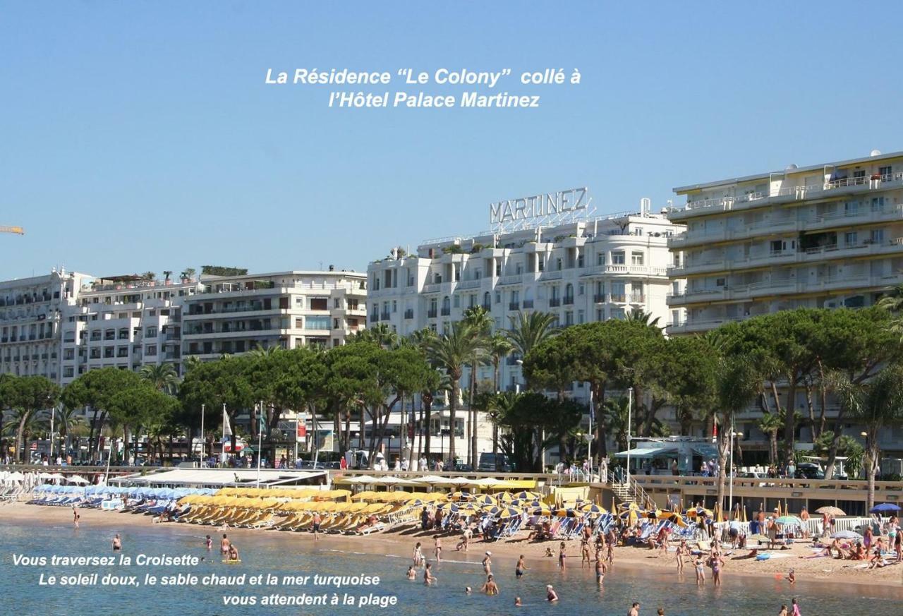 Studio Cannes Croisette Martinez Apartman Kültér fotó